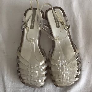 Ipanema clear jelly shoes Sz US1